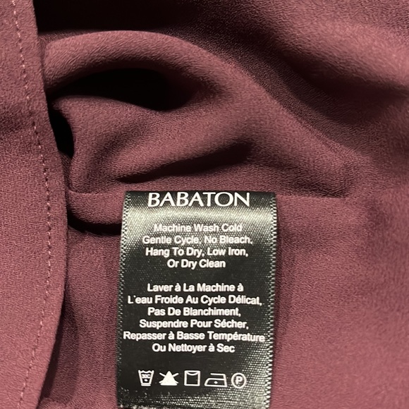 ❤️SOLD❤️Baboon Plum Spaghetti Strap Top - Picture 7 of 8